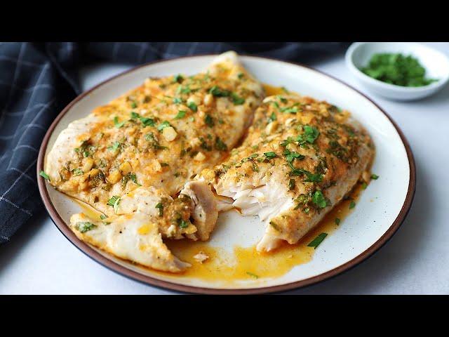 Garlic Butter Baked Tilapia