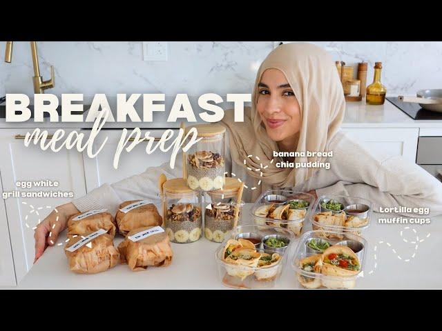 3 Recipes for Breakfast Meal Prep!