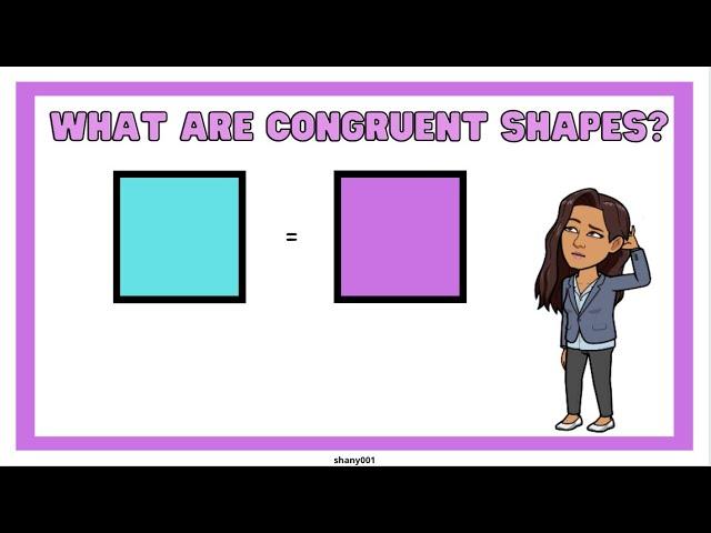 Congruent Shapes