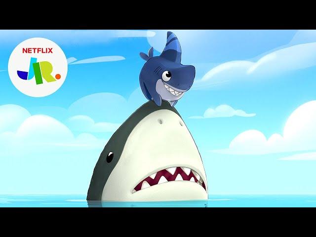 Sharkdog’s Great White Friend Fright  Sharkdog | Netflix Jr