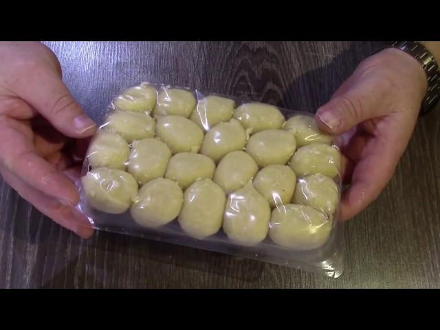 Patagnocco Kartoffelgnocchi gefüllt mit Tomate und Mozzarella