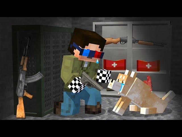 ДЕНЬ 2. МОЯ ПЕРВАЯ ВЫЛАЗКА В МАЙНКРАФТ! ЗОМБИ АПОКАЛИПСИС MINECRAFT ZOMBIE