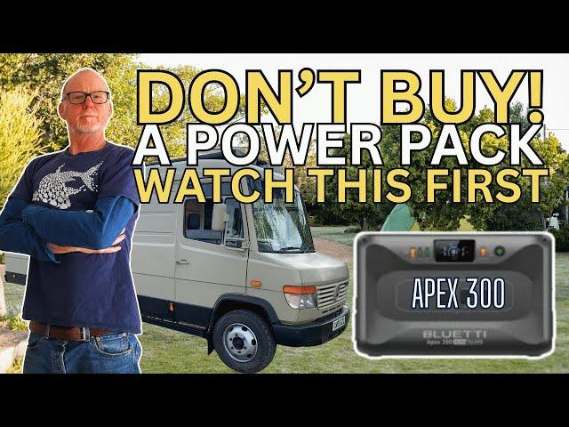 Is This the Best Power Station for Camper Vans? Bluetti Apex 300