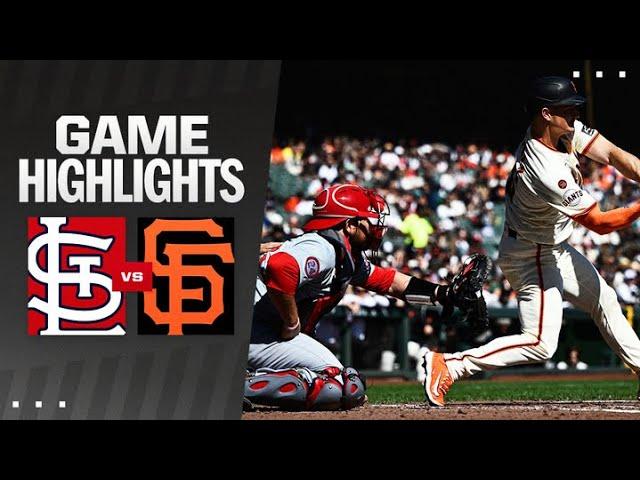 Cardinals vs. Giants Game Highlights (9/29/24) | MLB Highlights