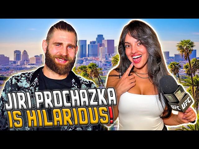 Jiri Prochazka sends Jamahal Hill a message + shares his funniest stories | UFC 311