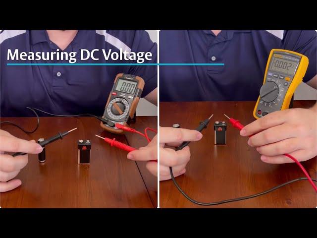 Measuring DC Voltage with Digital Multimeter