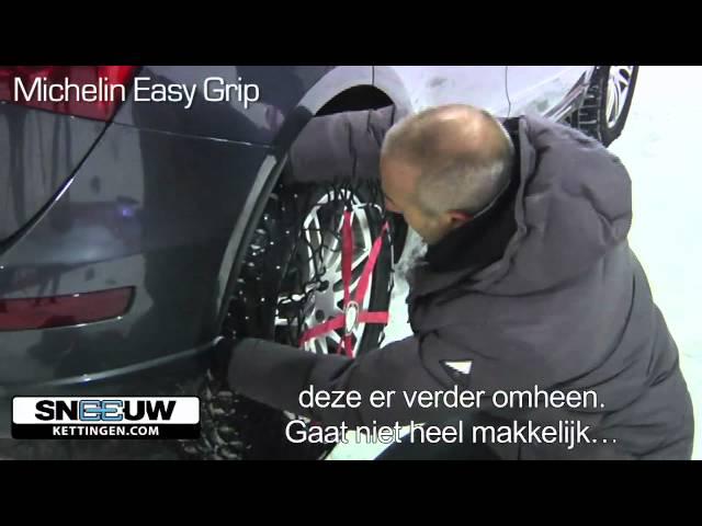 Michelin Easy Grip: nieuwe generatie sneeuwkettingen van gevlochten kunststof!