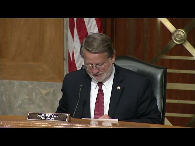 Opening: Peters Discusses Protecting Federal Workers’ Rights in Hearing on Nominations for MSPB