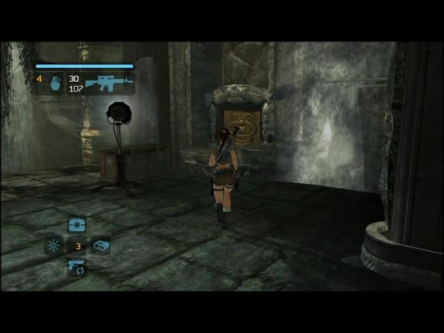 Lara Croft diving off high places in all Tomb Raider games