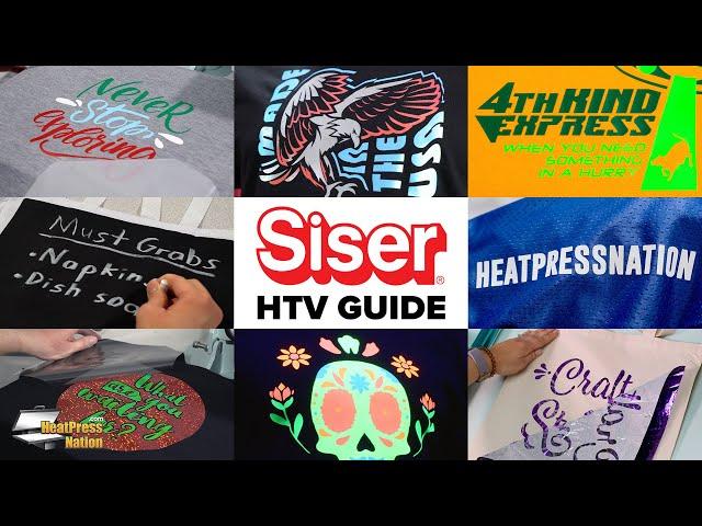 Siser's Essential Guide to Heat Transfer Vinyl