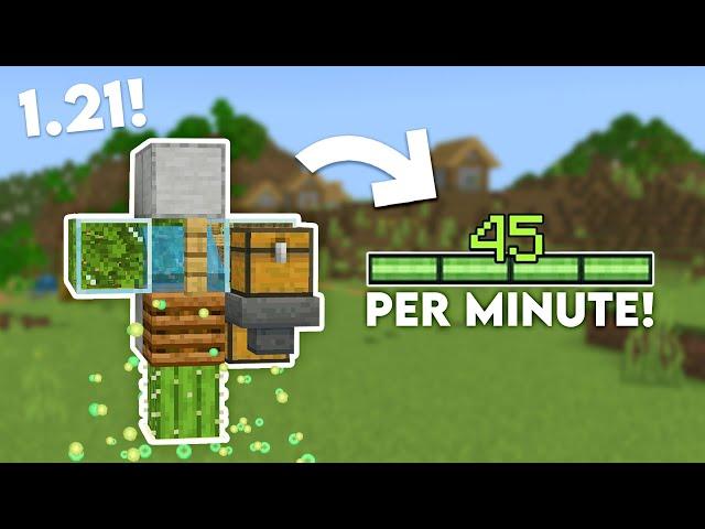 Minecraft NEW XP Farm in Bedrock Edition 1.21 (MCPE/Xbox/PS4/Nintendo Switch/Windows10)