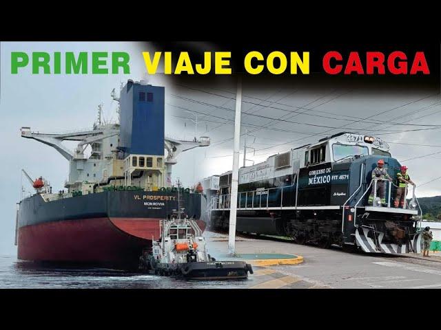 Primer viaje con carga del tren interoceánico