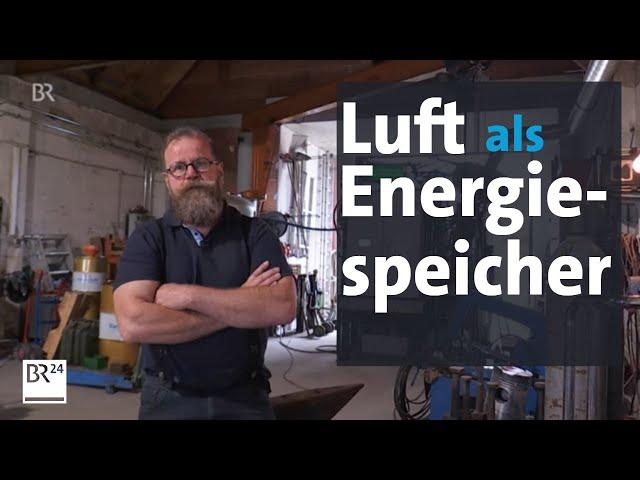 Energiewende: Der Druckluft-Energie-Speicher| Abendschau | BR24