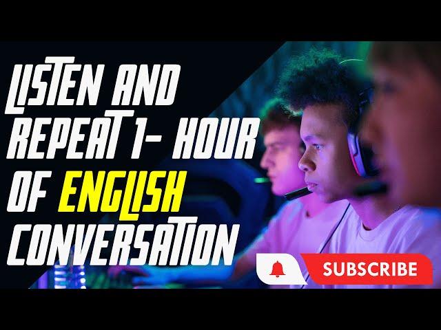 Listen and Repeat 1- Hour Of English Conversation || Learn English With Korean Translation