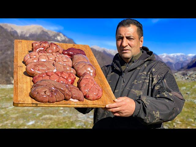 RECIPE OF ROASTED BEEF KIDNEYS! EVERYONE SHOULD TRY! NO TALK