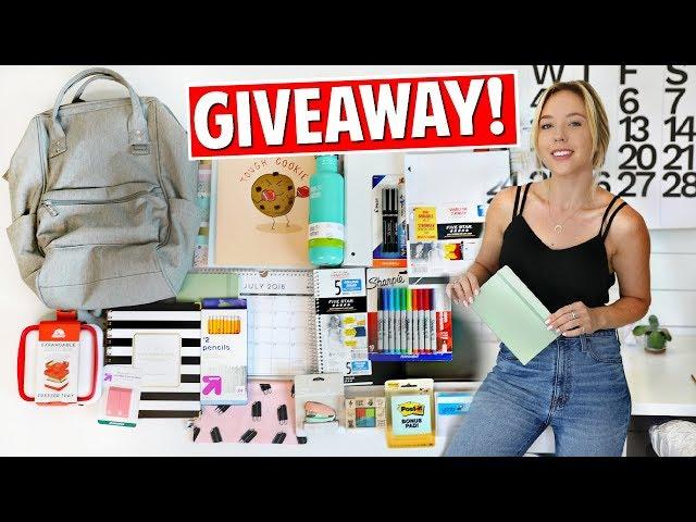 Back To School HAUL + GIVEAWAY! | Ashley Nichole