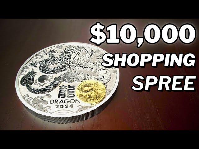 $10,000 Silver and Gold Stacking Buying Spree!