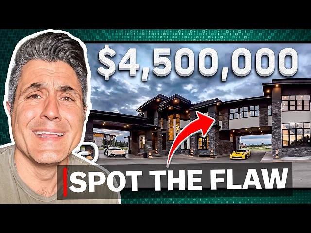 Flaws Exposed: $4,500,000 Mega MANSION in Calgary, Canada