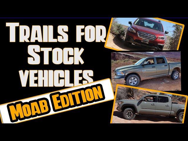 Top 12 Beginner to Moderate Off-Road Trails in Moab Utah | Trails for Crossover, Subaru, and Trucks