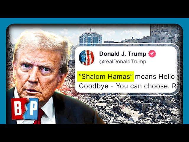 Israel FURIOUS As Trump NEGOTIATES WITH HAMAS