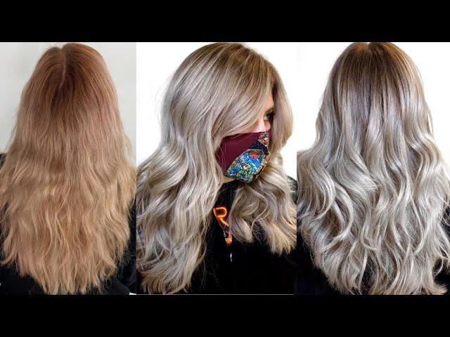 SMOKEY PLATINUM BLONDE | Lived-In Hair Color Tutorial | Redken Shades EQ | Daniella Benita