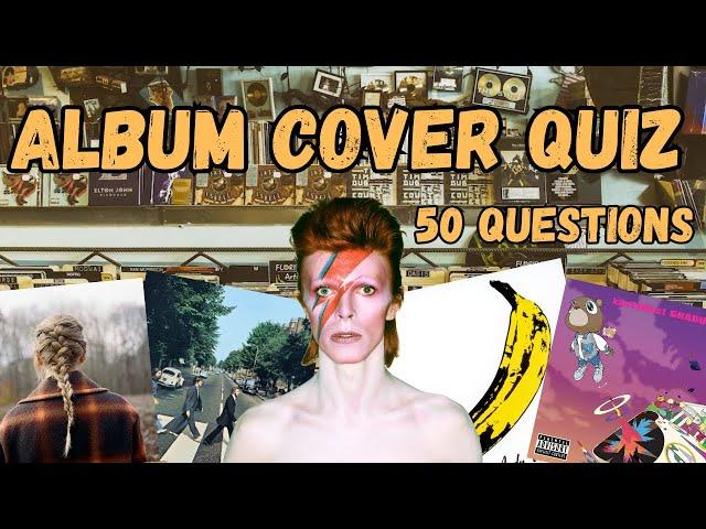 Guess the Album Cover Picture Quiz (50 Questions)