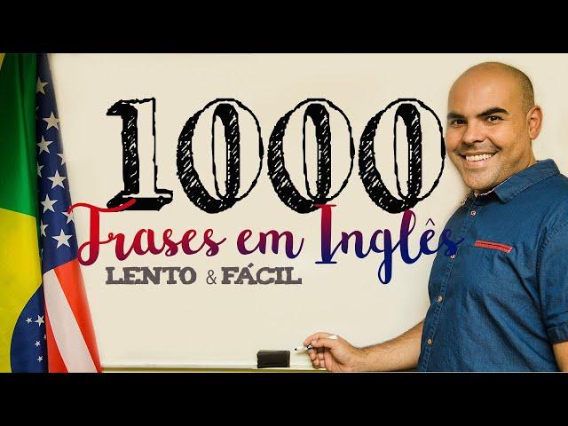 FRASES EM INGLÊS 1000 - COM CARTÕES DO ANKI prontos e PDF! Frases de conversação!