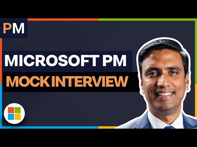 Design a Supermarket for Elderly People | Microsoft PM Mock Interview