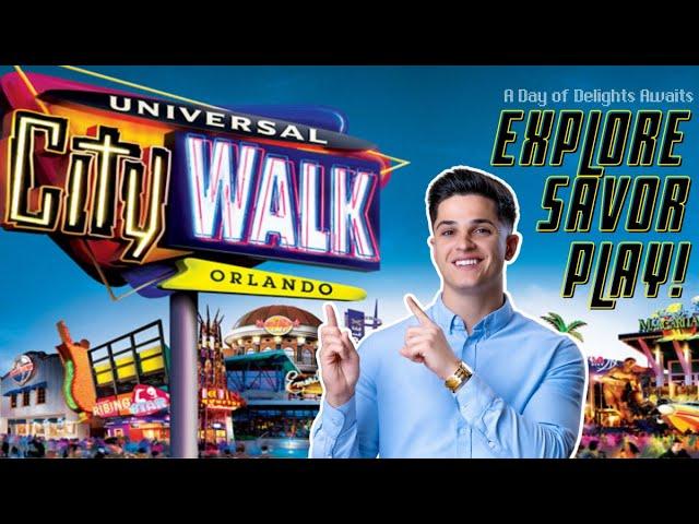 A Day trip to City Walk Orlando | Exploring the EPICENTER of AWESOME!