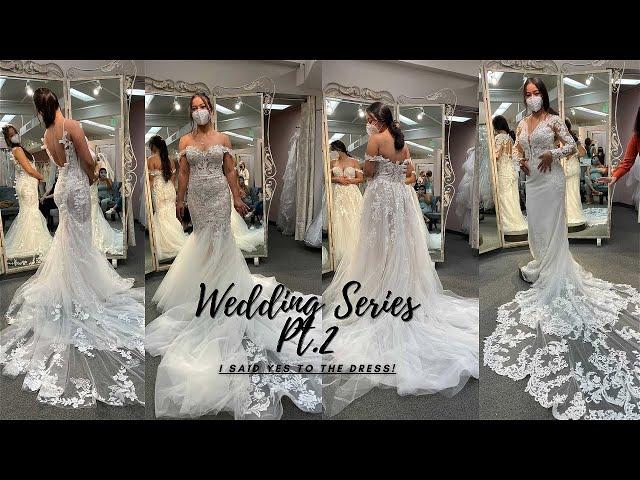 Wedding Dress Shopping (I said YES!) Trudy's Brides: Enzoani & Elysee Gowns