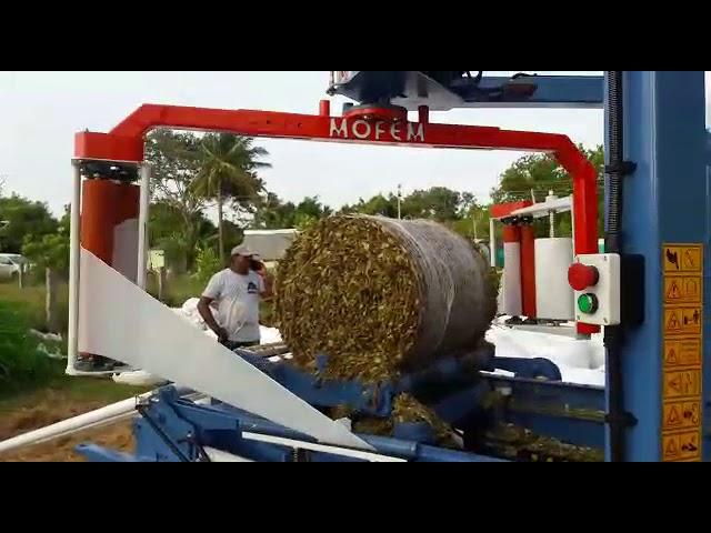 SILAGE BALER MACHINE  -  KERALA - INDIA | SILAGE PACKING MACHINE