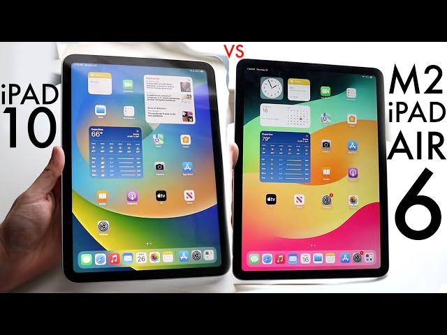 M2 iPad Air 6 Vs iPad 10th Generation! (Comparison) (Review)