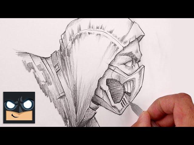 How To Draw Scorpion | Mortal Kombat | Sketch Saturday