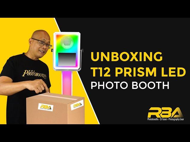 Unboxing T12 Prism LED Photo Booth | RBA Photobooths | Photo Booth Manufacturer USA