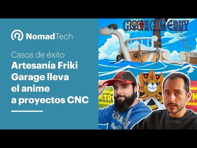Casos de éxito: cómo Artesanía Friki Garage da vida al anime con CNC