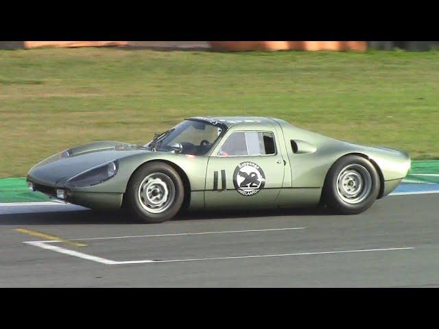 Porsche 904/6 - Insanely Loud, Old School Flat-6 Sound!