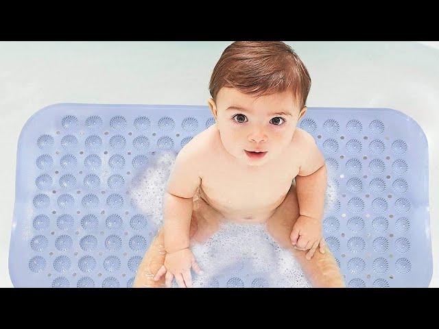 Baby bath mat amazon unboxing review ||Anti slip mat for bathroom ||Low price mat||Bath mat||Mat