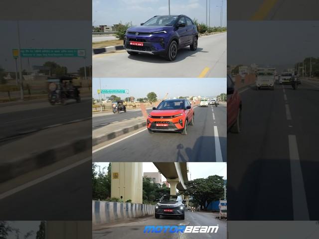 Tata Nexon Facelift Powertrains | MotorBeam #TataNexon #shorts