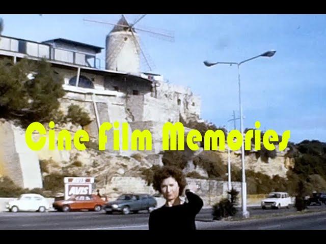 Mallorca 1970s Vintage Home Movie Cinema Film