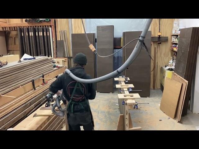 How I Mill interior doors for hinges and hardware