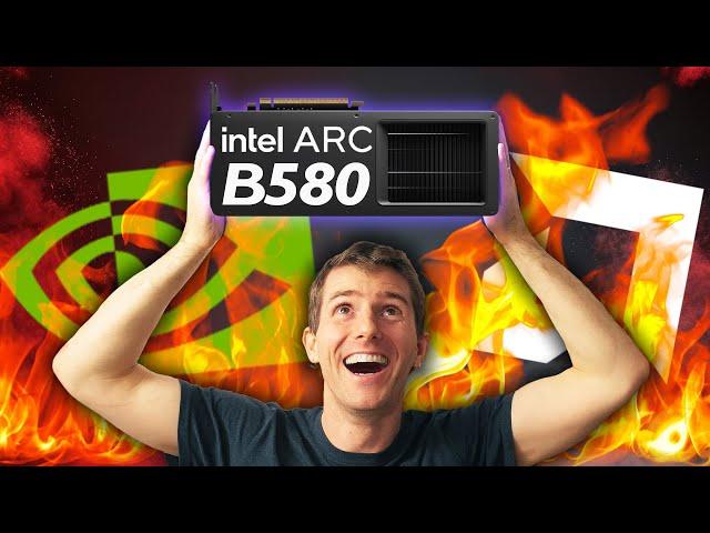 THE INTEL ARC B580 IS ACTUALLY GREAT & AFFORDABLE