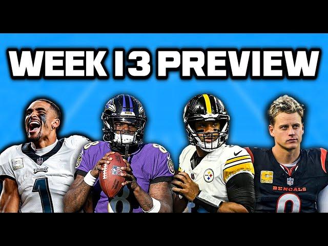 NFL Week 13 Preview