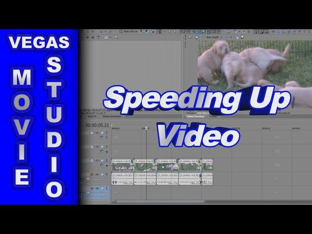 How to Speed Up or Slow Down Video using Sony Vegas Movie Studio