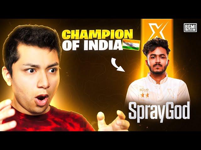 ROLEX REACTS to NEW CHAMPION OF INDIA (Tx SprayGod)