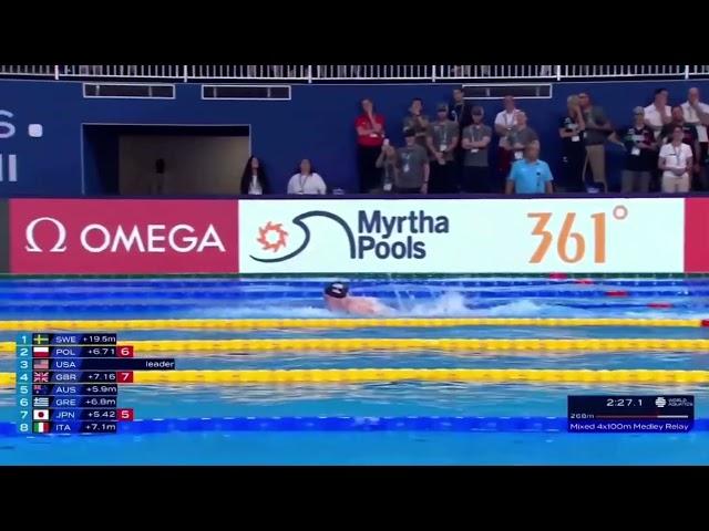 World Championships 2024 Doha Mixed 4x100 Medley Relay