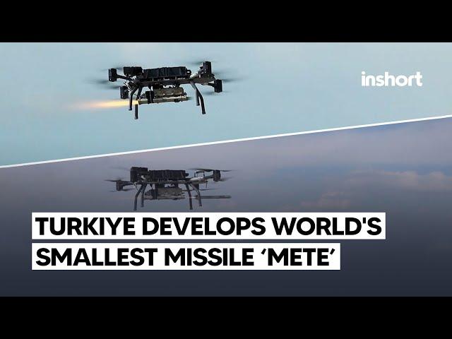 Turkiye Develops World s  Smallest Laser-Guided Missile METE | InShort