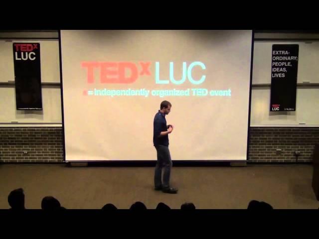 Cold Shower Therapy: Joel Runyon at TEDxLUC