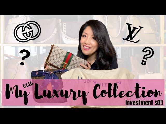 MY ZERO INVESTMENT LUXURY HANDBAG COLLECTION: LOUIS VUITTON, GUCCI, CHANEL, BVLGARI and REVIEW.