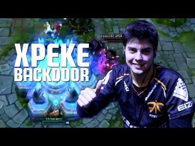 xPeke backdoor vs. SK Gaming (Intel Extreme Masters Katowice)