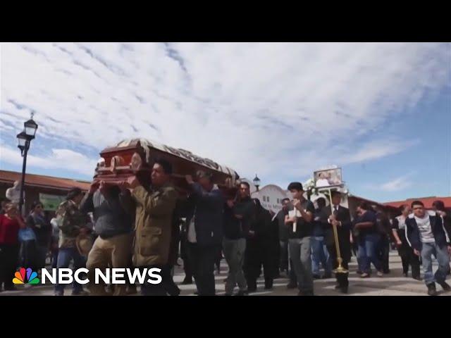 Mexico facing political violence ahead of historic election